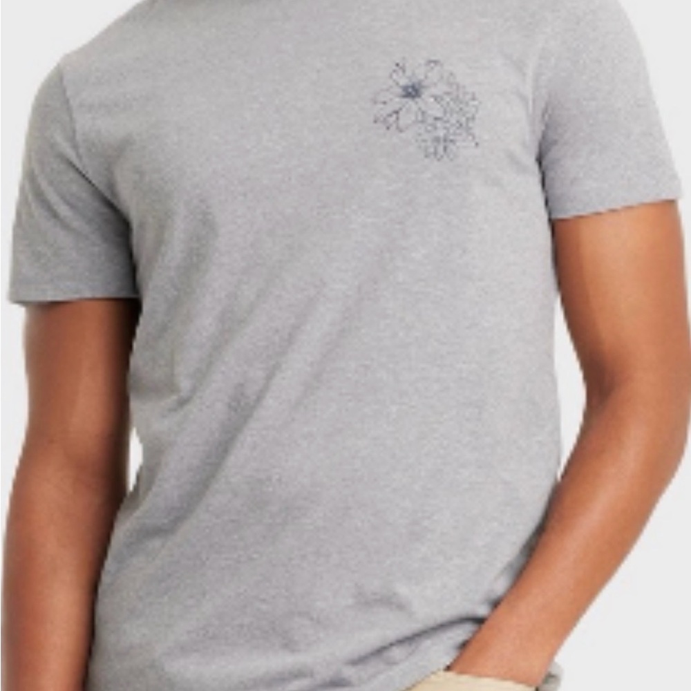 Goodfellow & Co.  Men's Gray Graphic T-Shirt